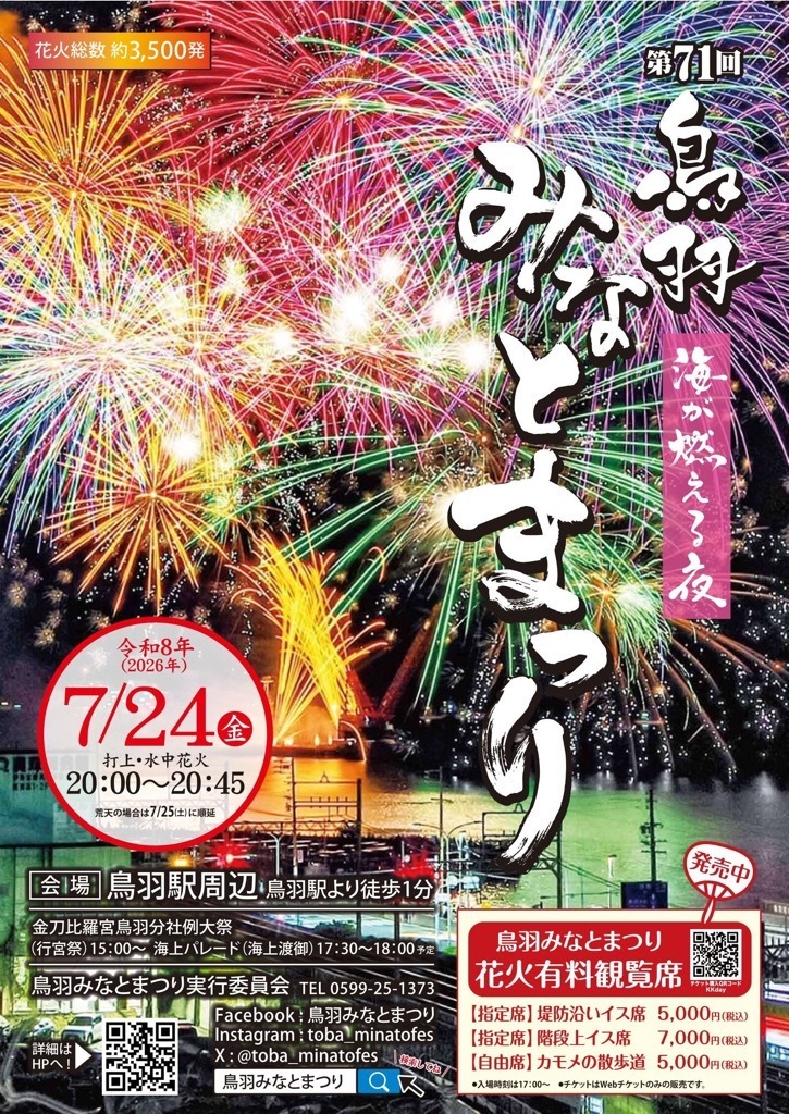 鳥羽みなとまつりのポスター